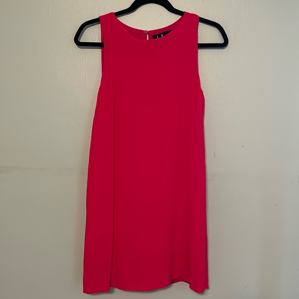 Lulu’s hot pink shift dress